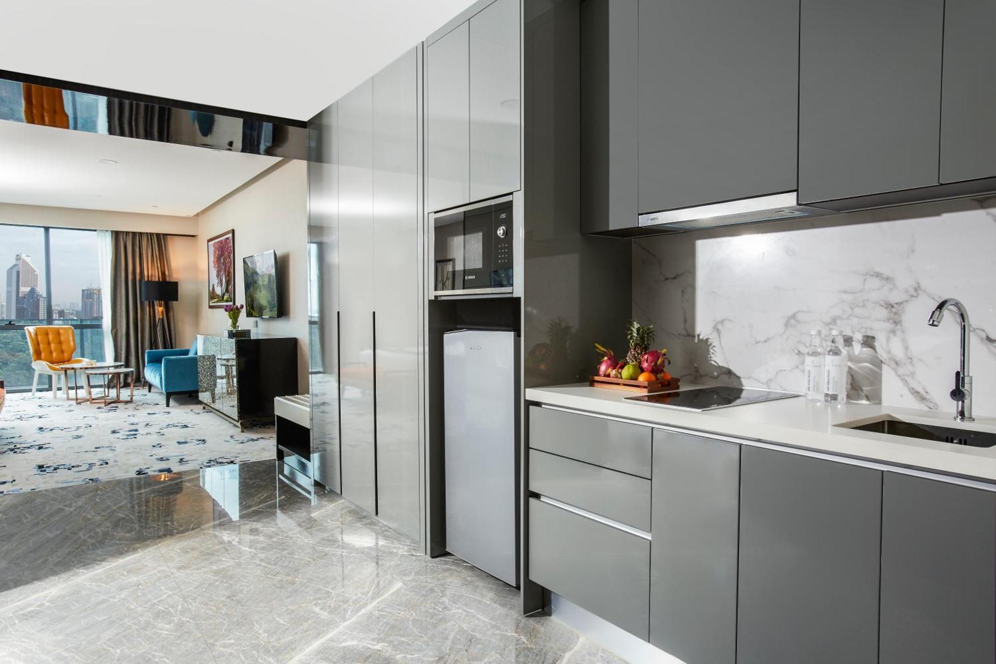 The Face Style Hotel Kuala Lumpur Exterior foto A 3D rendering of a kitchen